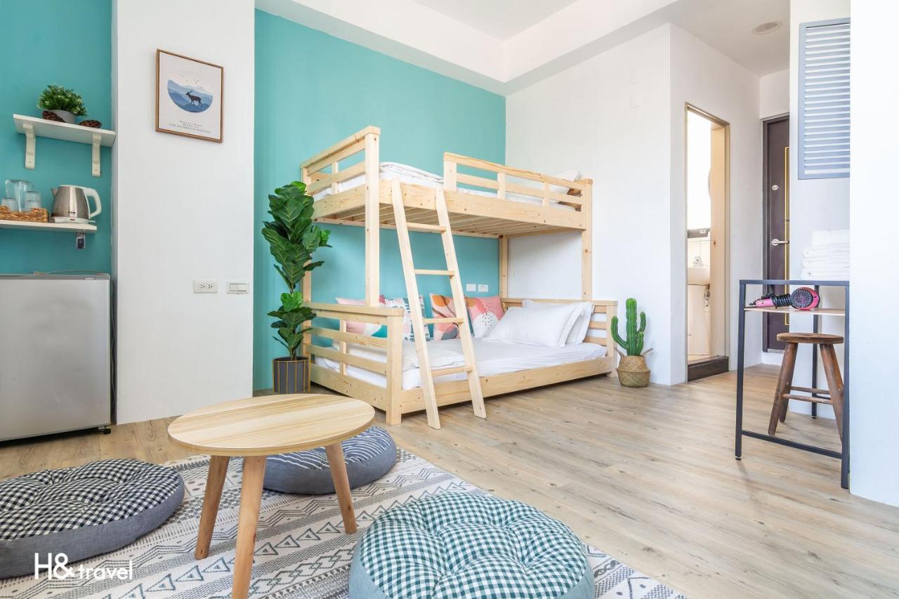 Апартаменты Sleepier Multi-Minsu Тайнань Экстерьер фото